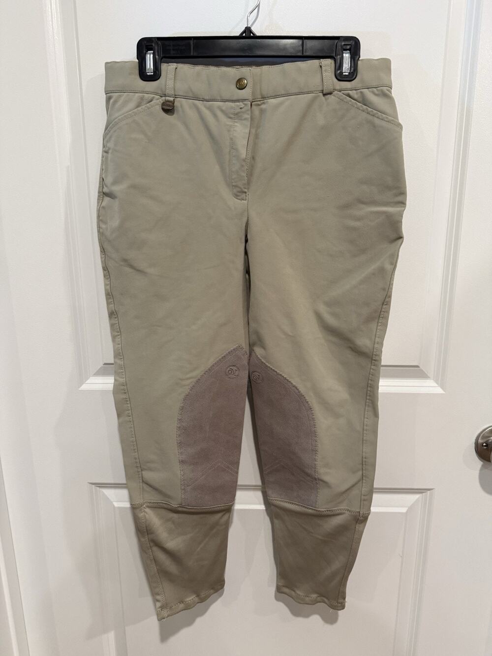 Ovation Ultra DX Breeches Size 30R Large Tan Stretch Riding Pants